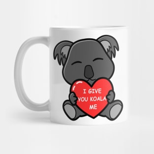 Koalified Valentine Cute Koala Valentine Funny Pun Mug